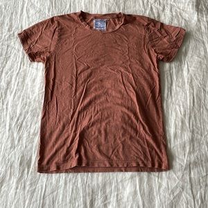 Jungmaven Hemp Cotton T-Shirt, Burnt Orange, Women’s M